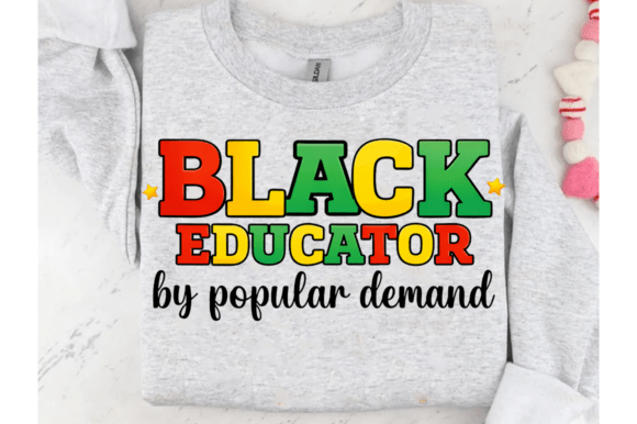 Celebrate Juneteenth with Black Educator PNG Files