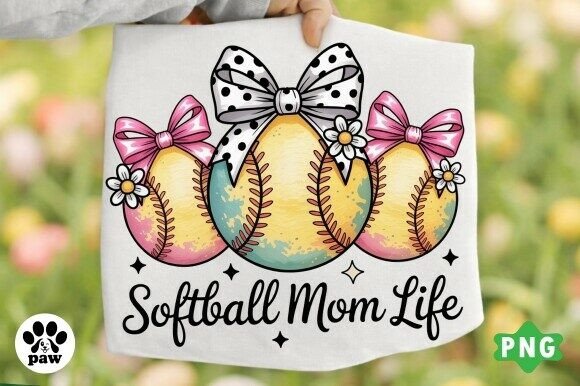Celebrating Softball Mom Life & Coquette Mama Style in Your Projects