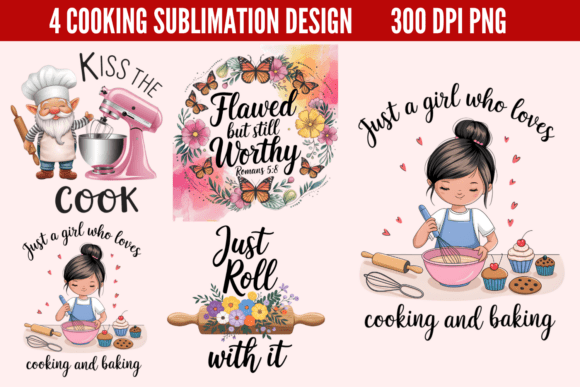 Cooking Sublimation Bundle 2: A Fresh Take on Kitchen Art