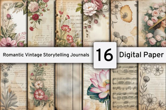 Design Beautifully with Romantic Vintage Storytelling Paper