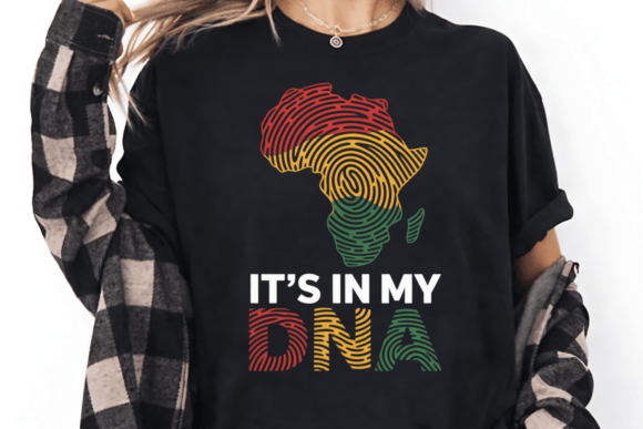 It’s in My DNA Africa Black Culture PNG: A Symbol of Heritage