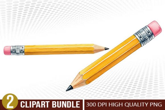 Unleash Creativity with Vibrant Pencil Clipart