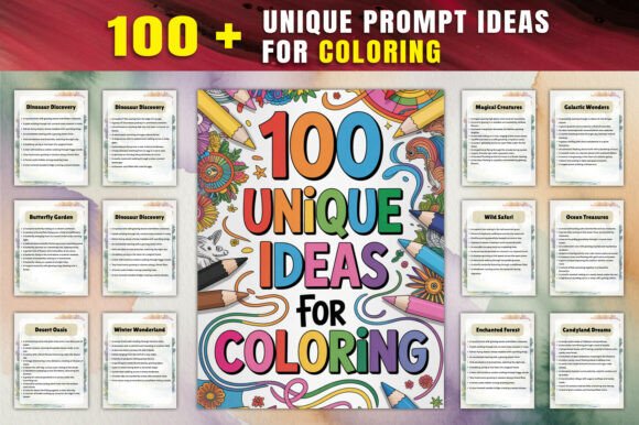 Unleashing Creativity: A Deep Dive into 100 Unique Prompt Ideas for Coloring